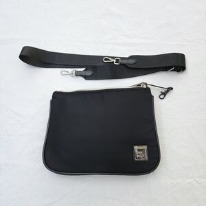 IHKWIP Black Nylon Crossbody Bag